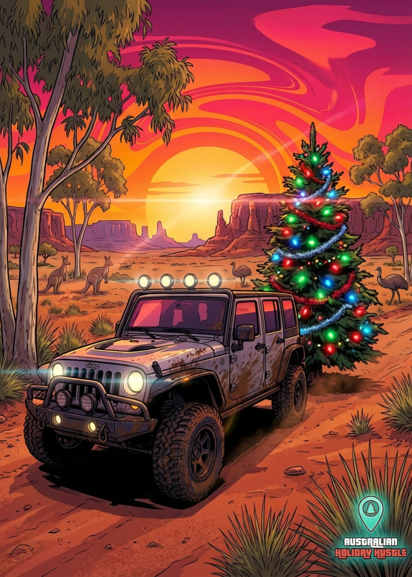 Your Car In A Holiday Hustle