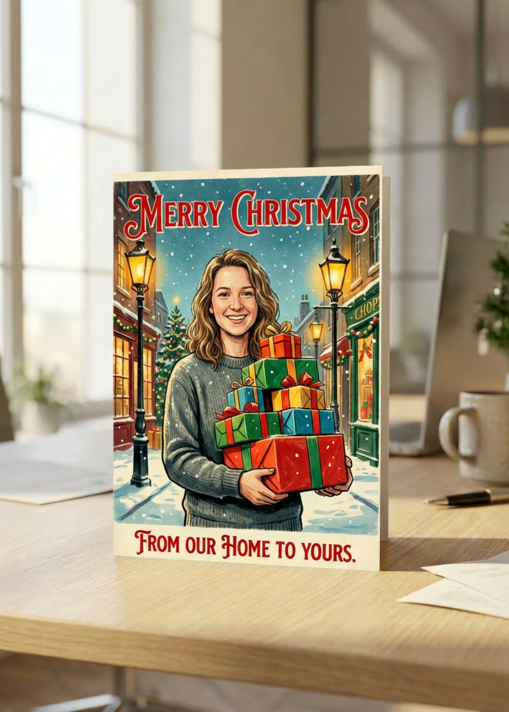 The Holiday Gift Haul Portrait