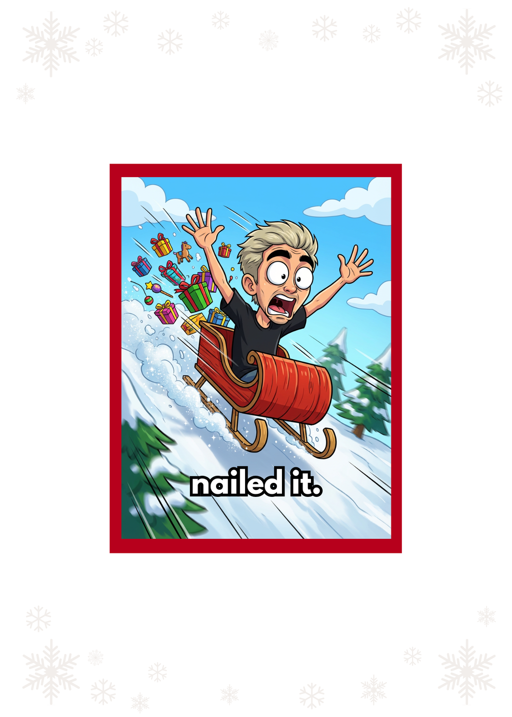 You in a Silly Sleigh Ride