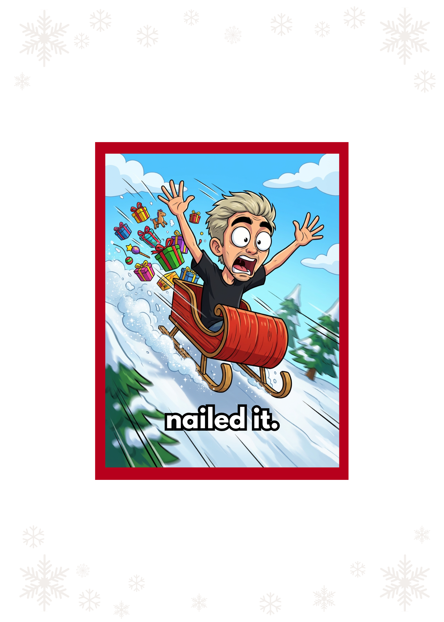 You in a Silly Sleigh Ride