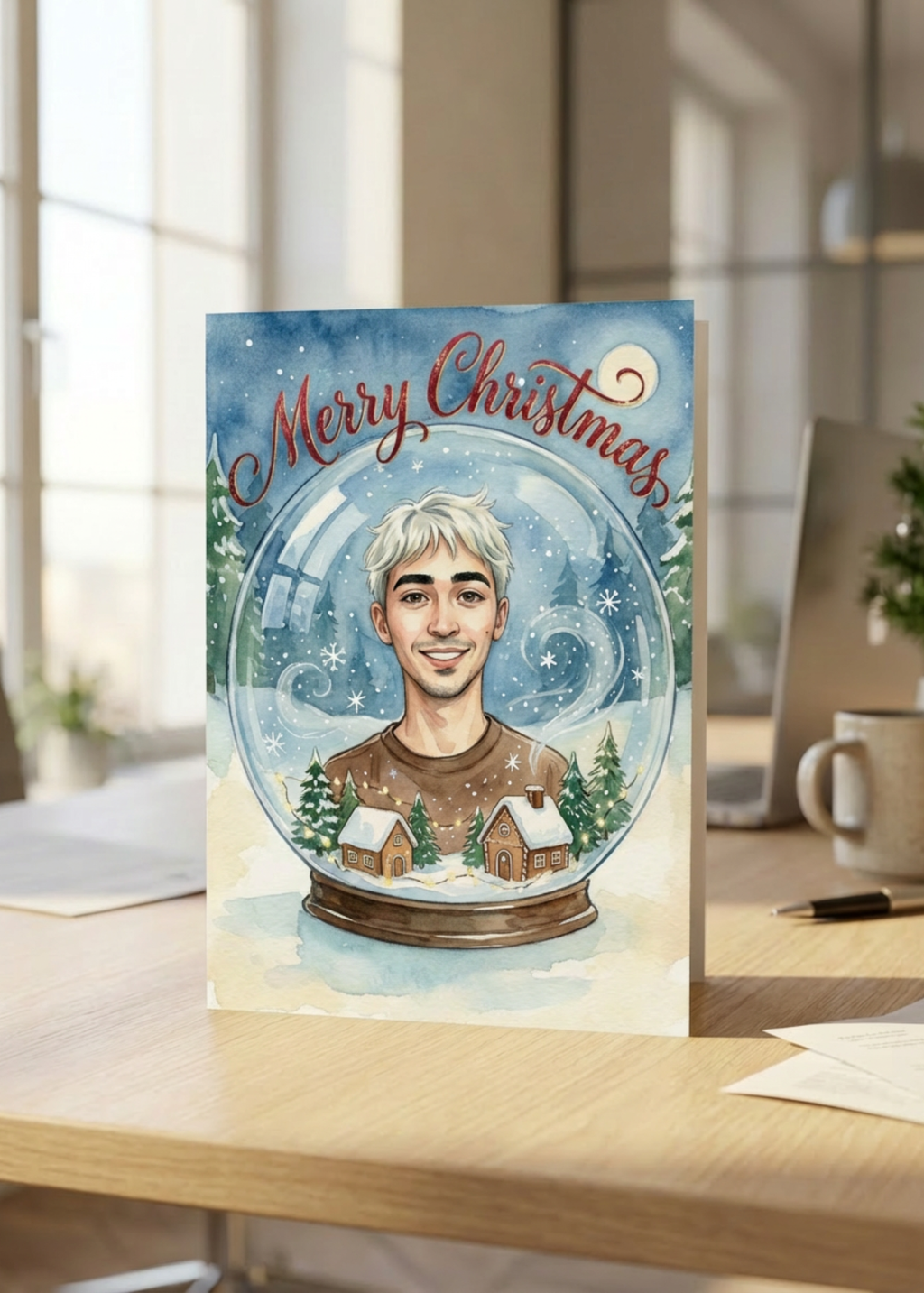 Your Face in a Snowglobe (Yes, Really)
