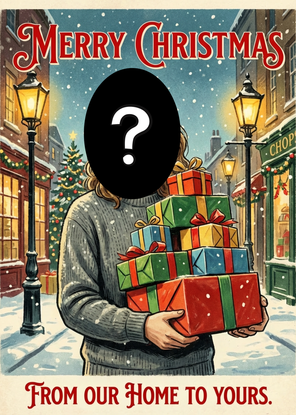 The Holiday Gift Haul Portrait