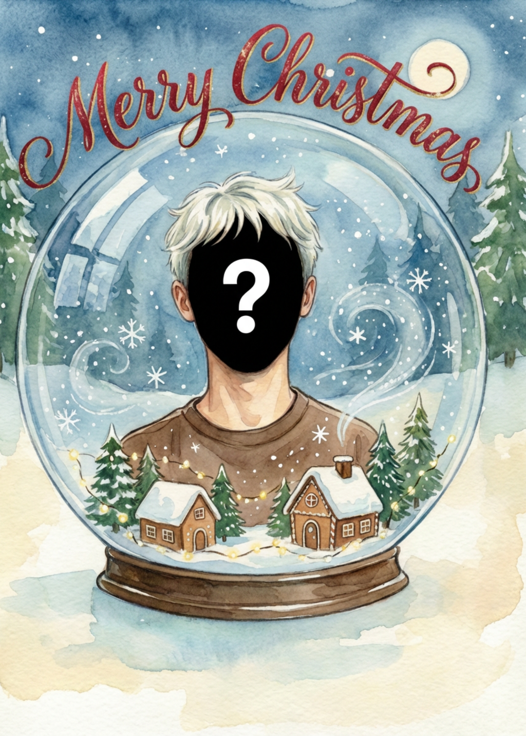 Your Face in a Snowglobe (Yes, Really)