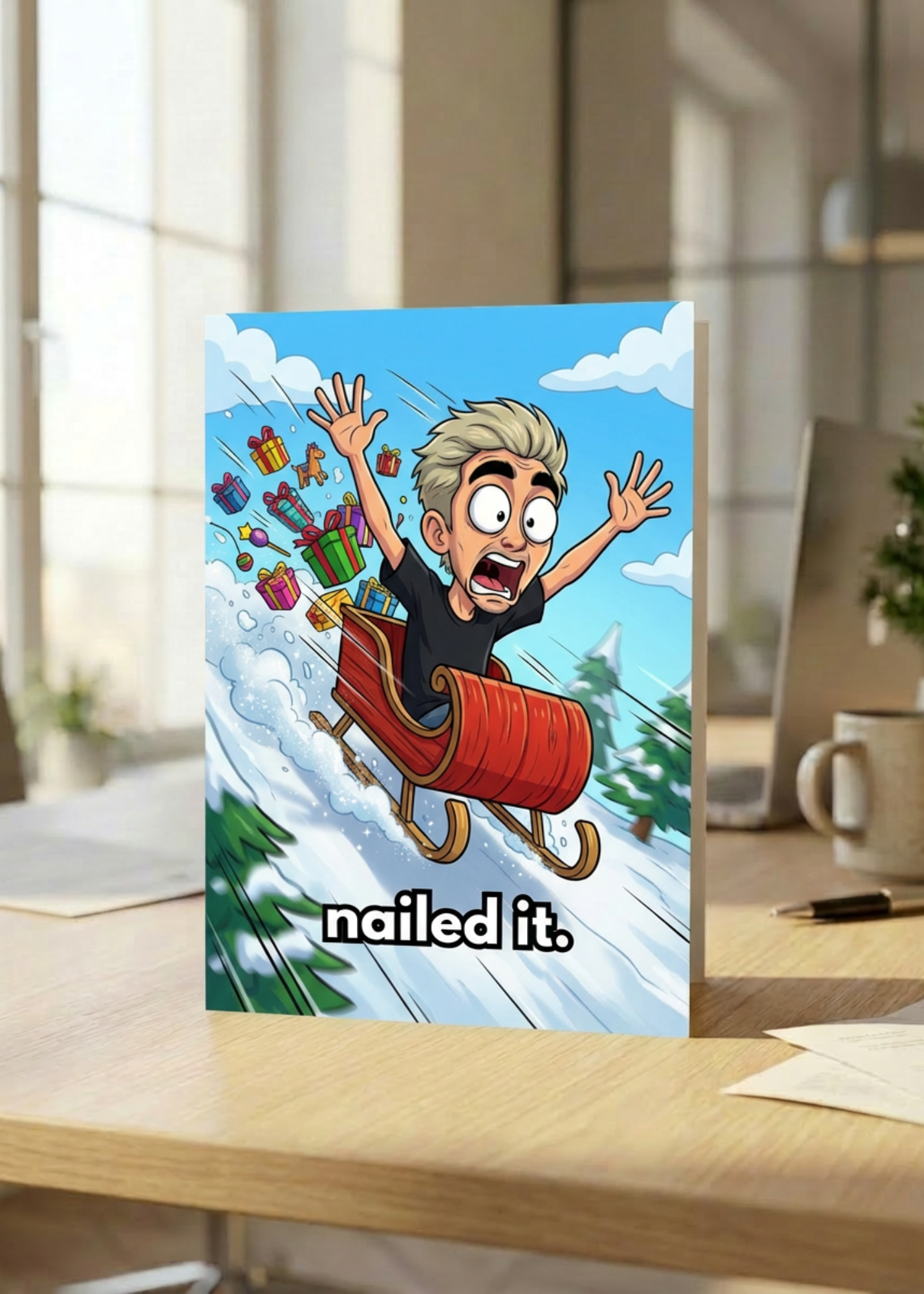 You in a Silly Sleigh Ride